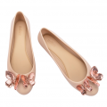 Womens Nude Doll Butterfly Shoes 100327 by Melissa from Hurleys