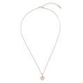 Womens Rose Gold/Mother Of Pearl Harriot Heart Pendant Necklace 53351 by Ted Baker from Hurleys