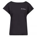 Womens Black Heart Back Detail S/s T Shirt 101383 by Love Moschino from Hurleys