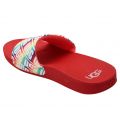 Kids Pink Rainbow Beach Slides (12-5) 85559 by UGG from Hurleys