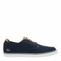 Mens Navy/Light Brown Esparre Deck Shoes 55701 by Lacoste from Hurleys