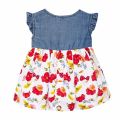 Infant Blue/Red Denim & Poppy Dress 58252 by Mayoral from Hurleys
