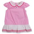 Baby Pink Frill Dress 6265 by Armani Junior from Hurleys