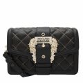 Womens Black Quilted Buckle Shoulder Bag 49130 by Versace Jeans Couture from Hurleys