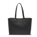 Womens Black Smooth Shopper Bag 53191 by Love Moschino from Hurleys