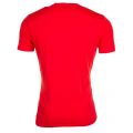 Mens Bright Red Sapriol S/s Tee Shirt 8280 by Napapijri from Hurleys