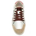 Womens Silver & Red Majestic Trainers 16081 by Sealskinz from Hurleys