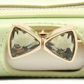 Tyro Crystal Purse in Light Green 49579 by Ted Baker from Hurleys