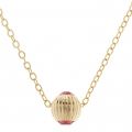 Womens Gold & Indian Pink Allya Pendant Necklace 66746 by Ted Baker from Hurleys