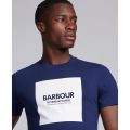 Mens Regal Blue Block S/s T Shirt 90762 by Barbour International from Hurleys