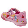 Girls Pink Unicorn Dolly Shoes (24-33) 39325 by Lelli Kelly from Hurleys