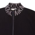 Womens Black Zip Front Trim Midi Dress 50467 by Michael Kors from Hurleys