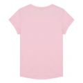 Girls Bubblegum Pink Logo S/s T Shirt 53661 by Kenzo from Hurleys