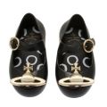 Vivienne Westwood Girls Black Orb Mini Sweet Love Shoes (4-10) 81096 by Mini Melissa from Hurleys