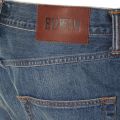 Mens 11.5oz F8.M2 Blue Mid Used Wash ED-55 Relaxed Tapered Fit Jeans 18957 by Edwin from Hurleys