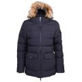 Womens Black Authentic Fur Smooth Jacket 13977 by Pyrenex from Hurleys