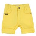 Baby White & Yellow Polo Shirt & Shorts Set 37482 by BOSS from Hurleys