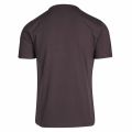 Mens Asphalt Train Logo Taped Stretch Fit S/s T Shirt 38368 by EA7 from Hurleys