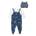 Baby Indigo Dungarees & Hat Set 91488 by Mayoral from Hurleys
