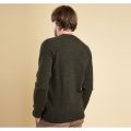 Heritage Mens Olive Rydal Crew Knit Jumper 11948 by Barbour from Hurleys