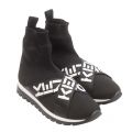 Unisex Black Knitted Sock Trainers 94327 by Kenzo from Hurleys