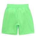 Boys Green Branded Leg Swim Shorts 56065 by BOSS from Hurleys