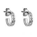 Womens Silver/Crystal Seeni Mini Hoop Earrings 54435 by Ted Baker from Hurleys