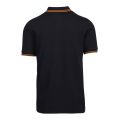 Mens Navy/Caramel Twin Tipped S/s Polo Shirt 92298 by Fred Perry from Hurleys