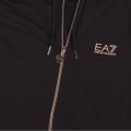 Womens Black Training Hooded Zip Through Tracksuit 48224 by EA7 from Hurleys