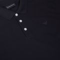 Mens Navy Small Logo L/s Polo Shirt 22431 by Emporio Armani from Hurleys