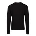 Casual Mens Black Kanovant Crew Knitted Jumper 95482 by BOSS from Hurleys