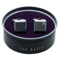 Mens Gunmetal Golcuff Cufflinks 63422 by Ted Baker from Hurleys