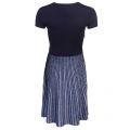 Womens Dark Blue Wynola Knitted Dress 9445 by BOSS from Hurleys