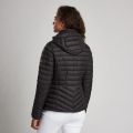 Womens Black Score Hooded Quilted Jacket 56266 by Barbour International from Hurleys