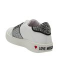 Womens White Jewel Strap Trainers 43068 by Love Moschino from Hurleys