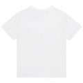 Kids White S/s Paris T-Shirt 111153 by Kenzo from Hurleys