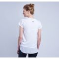 Womens White Tain S/s Tee Shirt 10199 by Barbour International from Hurleys