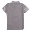 Junior Marl Grey Logo S/s Polo Shirt 50883 by Kenzo from Hurleys