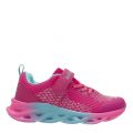 Girls Fuchsia Lizie Mesh Trainers (26-35) 86023 by Lelli Kelly from Hurleys