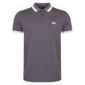Athleisure Mens Black Paddy Regular Fit S/s Polo Shirt 28084 by BOSS from Hurleys