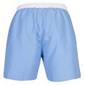 Mens Light Blue Starfish Contrast Swim Shorts 23524 by BOSS from Hurleys