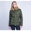 Womens Olive Garvie Quilted Jacket 12401 by Barbour International from Hurleys