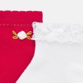 Infant Strawberry/White Frill & Flower 2 Pack Socks 58272 by Mayoral from Hurleys