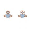 Womens Pink Gold/Blue Cissy Earrings 82504 by Vivienne Westwood from Hurleys
