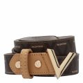 Womens Brown Forever Liuto Slim Belt 57256 by Valentino from Hurleys