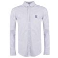 Casual Mens Blue Mabsoot L/s Shirt 34968 by BOSS from Hurleys