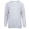 Lifestyle Womens Cloud Block Texture Knitted Jumper 69312 by Barbour from Hurleys