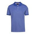 Mens Blue Quartz Two Structure Regular Fit S/s Polo Shirt 44154 by Tommy Hilfiger from Hurleys