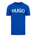 Mens Blue Dolive202 S/s T Shirt 56929 by HUGO from Hurleys