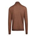 Mens Camel Exarno Roll Neck Knitted Jumper 79801 by Ted Baker from Hurleys
